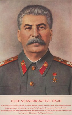 Иосиф Виссарионович Сталин, 1952 год.