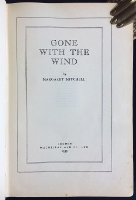 Митчелл. Унесенные ветром, 1939 год.