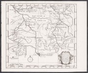 Карта Сибири: Новокузнецк, Томск, Красноярск, 1753 год.