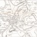 Карта Античной Италии по Тациту. От Рима до Неаполя, 1830-е годы.