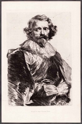 Ван Дейк. Портрет Лукаса Ворстермана.