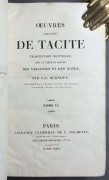 Корнелий Тацит. История Древнего Рима. 1831 год.