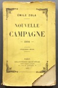 Золя. Антикварная книга на французском языке, 1896 год. 