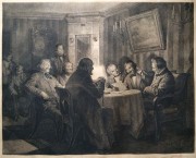 Гоголь читает комедию "Ревизор" писателям и артистам Малого театра, 1951 год.