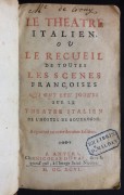 Антикварная книга на французском, 1699 год. 