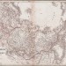 Карта Российской Империи в Европе, Азии и Америке.