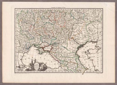 Карта Юга России и Украины, [1812] год.
