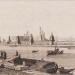 Москва. Антикварная панорама на набережную Кремля, 1830-е гг.