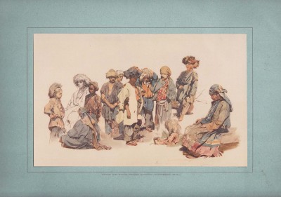 Горшельт. Чеченские дети, [1896] год.