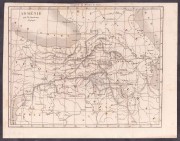 Антикварная карта Армении, [1838] год.