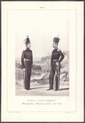Казак и штаб-офицер Оренбургского Казачьего войска, 1829-1838.