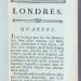 История Лондона, 1774 год. 