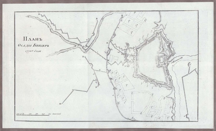 Карта 1770 года