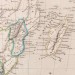 Антикварная карта Южной Африки (ЮАР) и Магадаскара. Гравюра 1830-х годов.