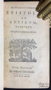 Цицерон. Письма к Аттику, 1642 год.