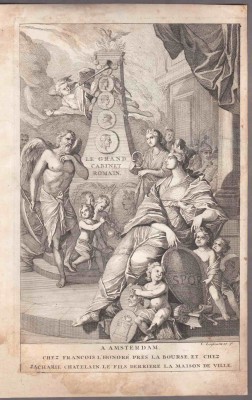Великий Римский Кабинет или собрание римских древностей, 1706 год.