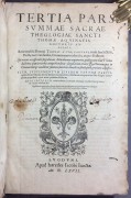 Фома Аквинский. Сумма теологии, 1567 год.