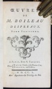Антикварная книга на французском языке, 1750 год.