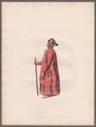 Костюмы народов России. Аляска. Алеуты, 1803 год.