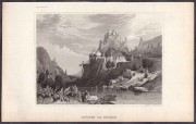 Индия. Руины в Эттайе, 1847 год.