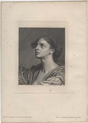 Веревкин. Голова молодой девушки, 1890 год.