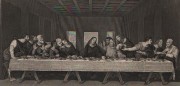 Леонардо да Винчи. Тайная Вечеря, середина XIX века.