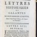 Исторические и галантные письма от двух знатных дам, 1739 год.