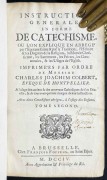  Антикварная книга на французском языке, 1704 год.