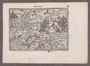 Карта России, 1589 год. Редкость! 