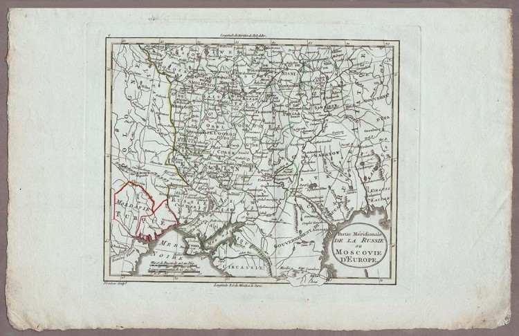 Карта европы 1790 года