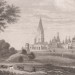 Коломенское. Вид на Царский дворец в первой половине XIX века.