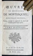 Монтескьё. О духе законов, 1790 год.