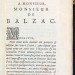 Бальзак. Собрание сочинений. Эльзевиры, 1658 год. 