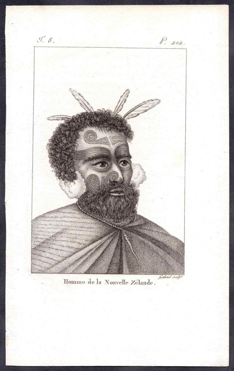 Туземец Новой Зеландии.