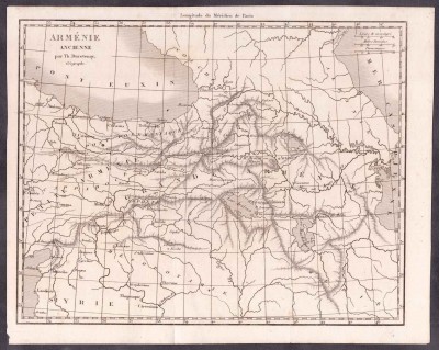 Карта древней Армении, [1838] год.