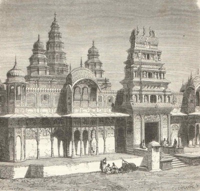 Раджастан. Храм Рамы в Пушкаре.