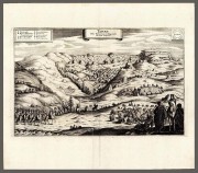 Дагестан. Вид на город Тарки, 1695 год. 