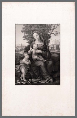 Мадонна с Младенцем и маленьким Иоанном Крестителем, 1840-е гг.