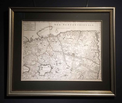Карта Азиатской Тартарии на 1692 год.