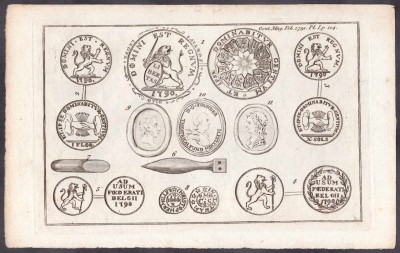 Бельгия [Австрийские Нидерланды]. Монеты 1790 года.