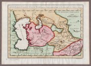 Карта Средней Азии: Хорезма, Туркестана и Великой Бухары, [1754] год.