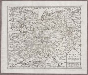 Новая карта Московии или России, [1738] год.