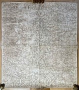 2-я Мировая Война. Тульская область [Белёв]. Карта 1941 года.