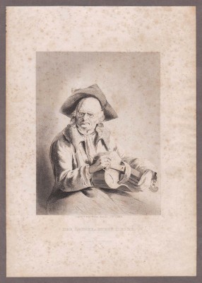 Старый музыкант, 1830-е года.