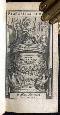 Скривериус. Римская республика, 1626 год.