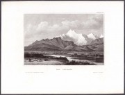 Кавказ. Горный пейзаж, 1840-е годы.