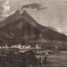 Сицилия. Вид на город Катания и вулкан Этна, 1804 год.