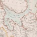 Карта Архангельской, Вологодской и Мурманской областей, 1850-е годы.