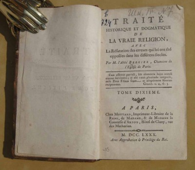 Истинная вера, 1780 год.