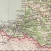 Карта Лифляндской и Эстляндской губерний, конца XIX века.
